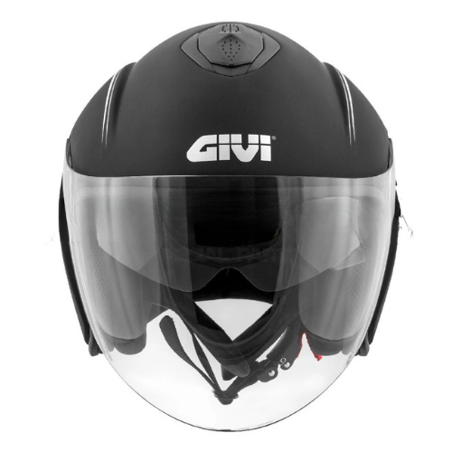 Givi 20.9 Fiberjet Gliese Nero Opaco – Casco Jet in Fibra ECE 22.05