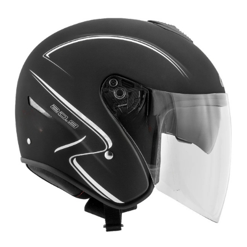 Givi 20.9 Fiberjet Gliese Nero Opaco – Casco Jet in Fibra ECE 22.05