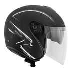 Givi 20.9 Fiberjet Gliese Nero Opaco – Casco Jet in Fibra ECE 22.05