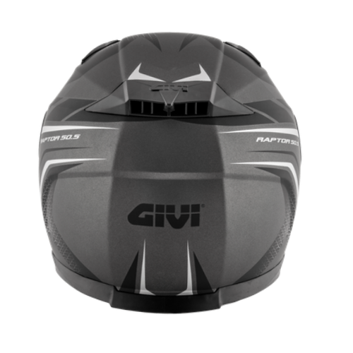 Givi 50.5 Tridion Raptor Titanio Opaco/Nero – Casco Integrale ECE 22.05
