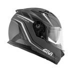 Givi 50.5 Tridion Raptor Titanio Opaco/Nero – Casco Integrale ECE 22.05 - Moon Bike - Vista 4