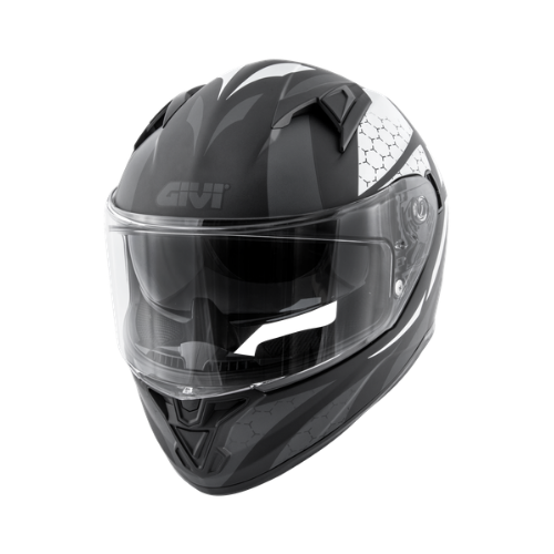 Givi 50.6 Stoccarda Perseus Nero Opaco/Argento – Casco Integrale ECE 22.05 - Moon Bike - Vista 1