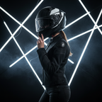 Givi 50.6 Stoccarda Perseus Nero Opaco/Argento – Casco Integrale ECE 22.05 - Moon Bike - Vista 11