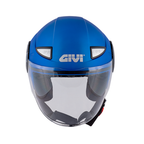 Givi Junior 5 Bambino Blu Chiaro Opaco – Casco Jet ECE 22.05 - Moon Bike - Vista 2