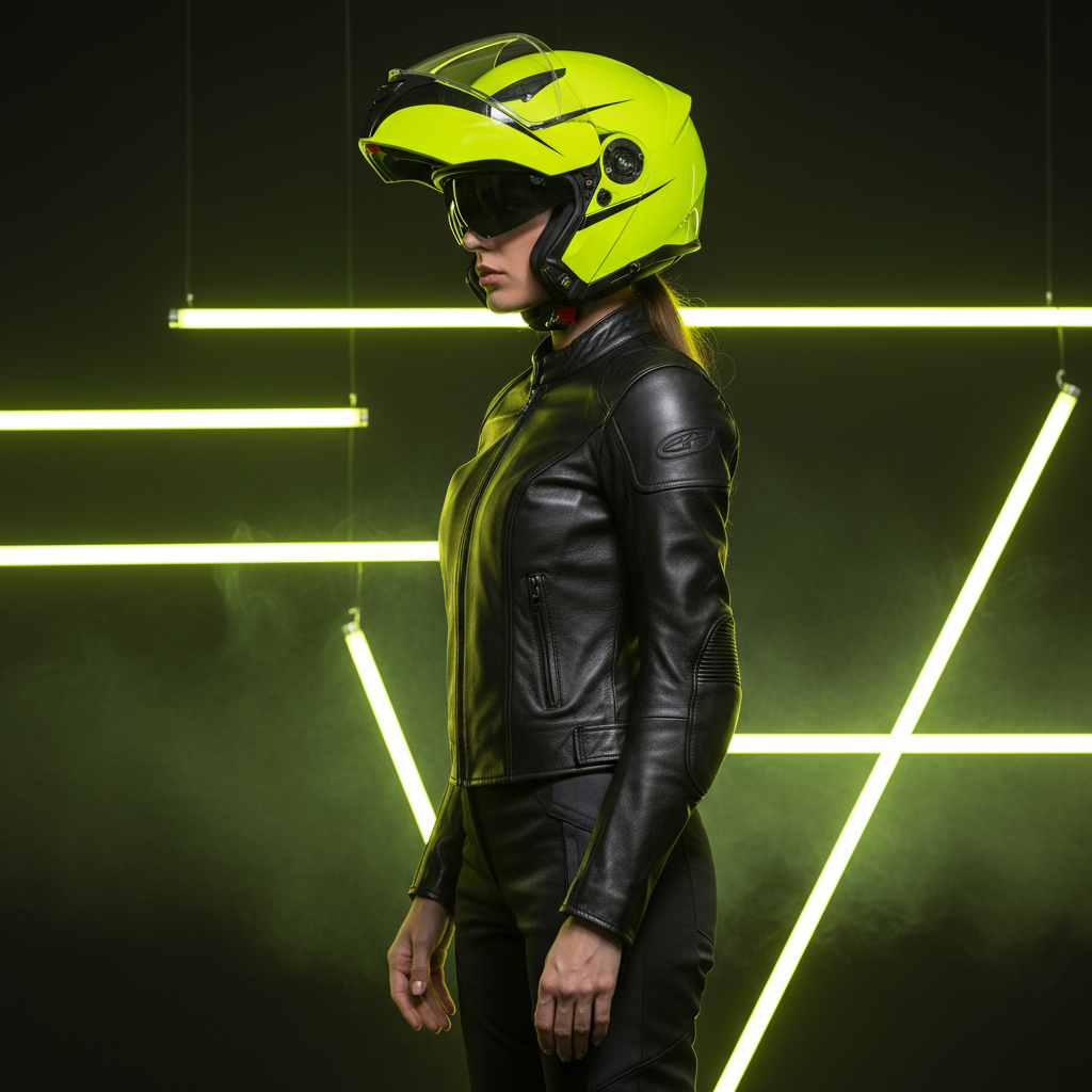 Givi X.16 Voyager Giallo Fluo – Casco Modulare (omologazione P) ECE 22.05 - Moon Bike - Vista 15