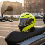Givi X.16 Voyager Giallo Fluo – Casco Modulare (omologazione P) ECE 22.05 - Moon Bike - Vista 10