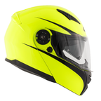 Givi X.16 Voyager Giallo Fluo – Casco Modulare (omologazione P) ECE 22.05 - Moon Bike - Vista 3