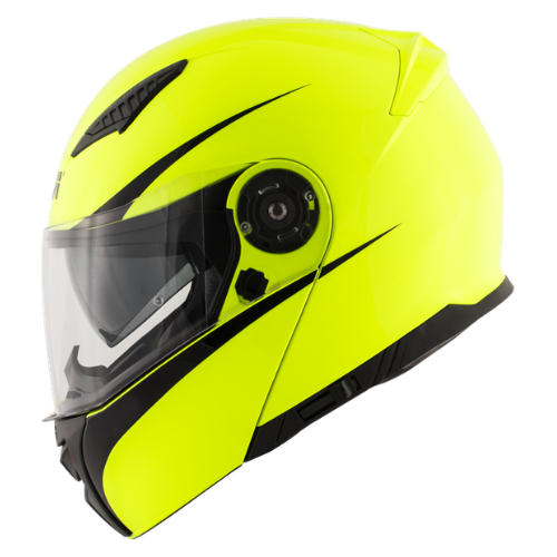 Givi X.16 Voyager Giallo Fluo – Casco Modulare (omologazione P) ECE 22.05 - Moon Bike - Vista 7