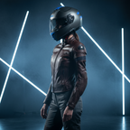 Givi X.20 Expedition EVO Argento/Blu Opaco – Casco Modulare P/J ECE 22.05 - Moon Bike - Vista 7