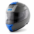 Givi X.20 Expedition EVO Argento/Blu Opaco – Casco Modulare P/J ECE 22.05 - Moon Bike - Vista 1