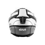 Givi X.21 Challenger Globe Nero Opaco/Titanio – Casco Modulare P/J ECE 22.05 - Moon Bike - Vista 5