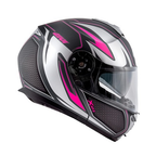 Givi X.21 Challenger Shiver Lady Titanio/Argento/Fucsia – Casco Modulare P/J ECE 22.05 - Moon Bike - Vista 10