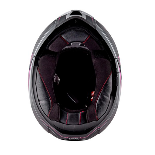 Givi X.21 Challenger Shiver Lady Titanio/Argento/Fucsia – Casco Modulare P/J ECE 22.05 - Moon Bike - Vista 6