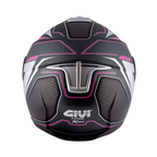 Givi X.21 Challenger Shiver Lady Titanio/Argento/Fucsia – Casco Modulare P/J ECE 22.05 - Moon Bike - Vista 7