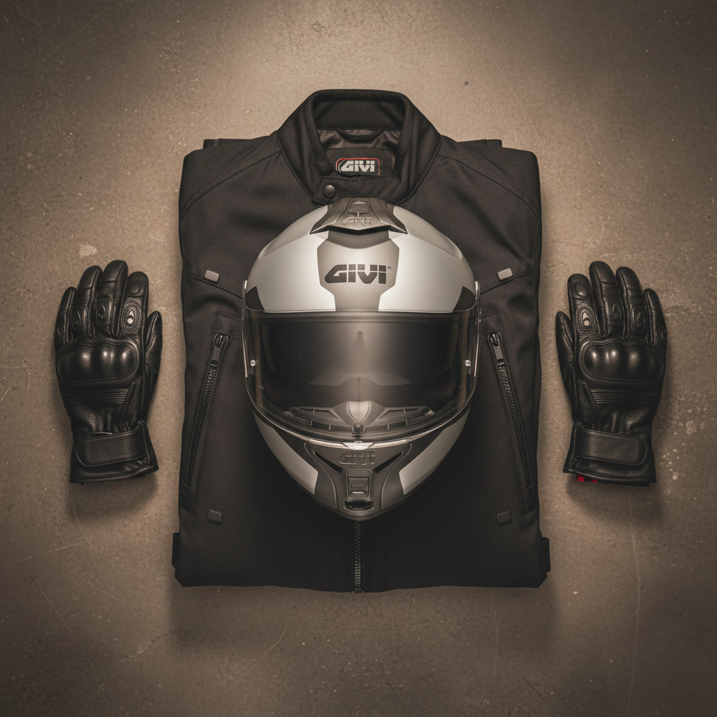 Givi X.21 Challenger Spirit Argento/Grigio Opaco – Casco Modulare P/J ECE 22.05 - Moon Bike - Vista 6