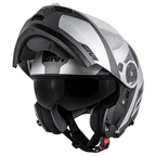 Givi X.21 Challenger Spirit Argento/Grigio Opaco – Casco Modulare P/J ECE 22.05 - Moon Bike - Vista 2