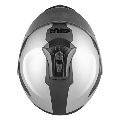 Givi X.21 Challenger Spirit Argento/Grigio Opaco – Casco Modulare P/J ECE 22.05 - Moon Bike - Vista 4