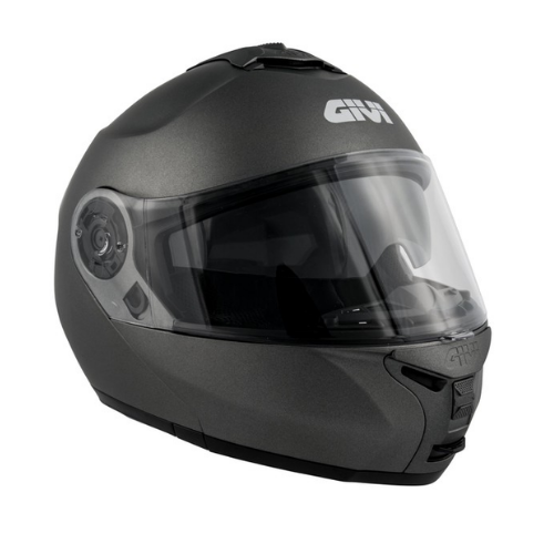 Givi X.21 Challenger Titanio Opaco – Casco Modulare P/J ECE 22.05