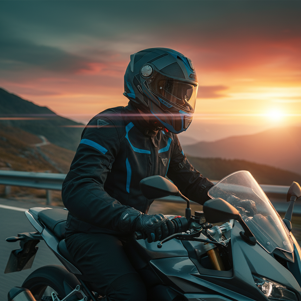 Givi X.23 Sidney Protect Titanio Opaco/Nero/Blu – Casco Modulare P/J ECE 22.05 - Moon Bike - Vista 16