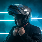 Givi X.23 Sidney Protect Titanio Opaco/Nero/Blu – Casco Modulare P/J ECE 22.05 - Moon Bike - Vista 13