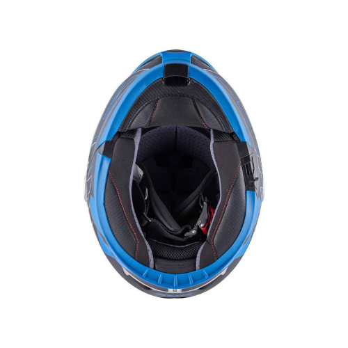 Givi X.23 Sidney Protect Titanio Opaco/Nero/Blu – Casco Modulare P/J ECE 22.05 - Moon Bike - Vista 4