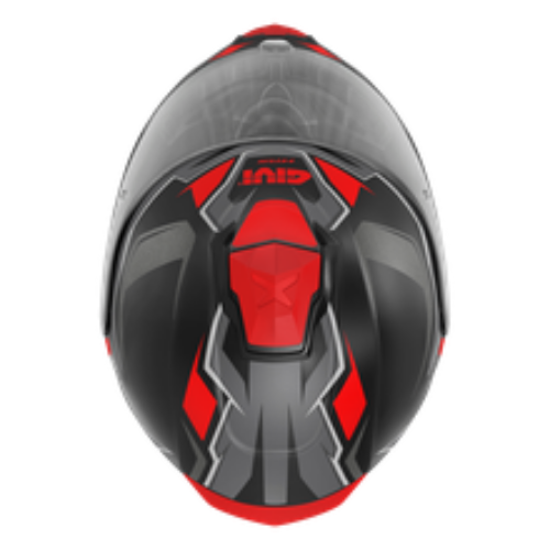 Givi X.27 Sector Nero/Titanio/Rosso – Casco Modulare P/J ECE 22.06