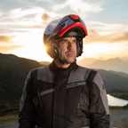 Givi X.27 Sector Nero/Titanio/Rosso – Casco Modulare P/J ECE 22.06