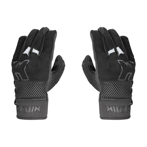 Guanti Hevik California Tessuto con Imbottitura Nero Guanti Moto - Moon Bike - Vista 2