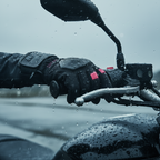 Guanti Hevik Minerva Lady Invernali Donna Nero Rosa Guanti Moto - Moon Bike - Vista 5