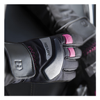 Guanti Hevik Minerva Lady Invernali Donna Nero Rosa Guanti Moto - Moon Bike - Vista 3