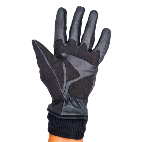 Guanti Hevik Winter Mamba Invernali con Protezioni Nero Guanti Moto - Moon Bike - Vista 2