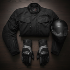 Guanti Moto Estivi Hevik Helios Nero/Grigio - Pelle Touch CE - HGS109BG - Moon Bike - Vista 5