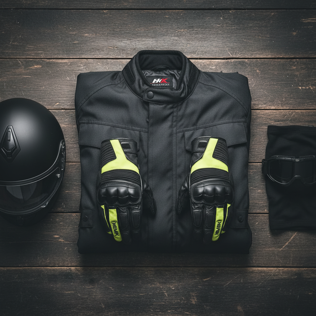 Guanti Moto HEVIK ABREGO HGS111MY Nero/Giallo Fluo Protezioni CE Uomo Sport - Moon Bike - Vista 6