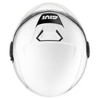Givi 12.5 Solid Color H125BB910 casco jet bianco lucido – vista dall'alto