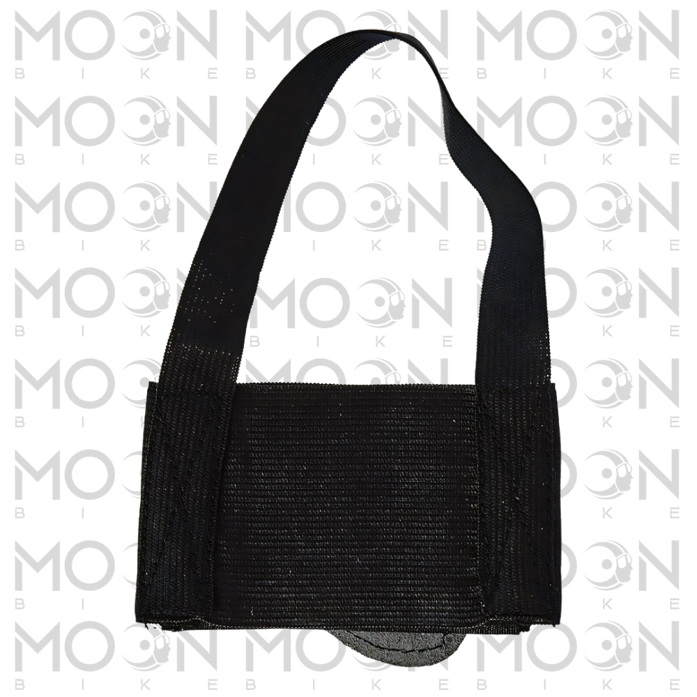 Parascarpe Hevik HAP215 Salvascarpe Moto in Pelle ed Elastan Universale Nero