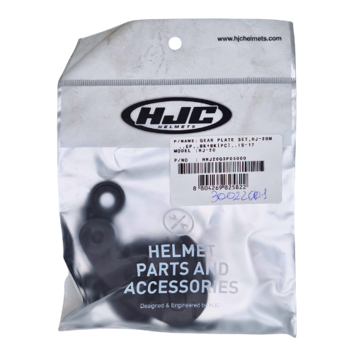 HJC Kit Meccanismo Visiera HJ-20M Nero – Ricambio Originale IS-17 / C70 / FG-17 / FG-ST | Cod. 30022001