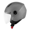Casco Demi-Jet Kappa KV28 Evo Join Titanio Opaco – vista laterale