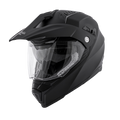 Casco Integrale Enduro Kappa KV30 Nero Opaco – vista laterale