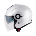 Casco Jet Kappa KV35 Bianco Lucido – vista laterale