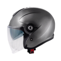 Casco Jet Kappa KV35 Titanio Opaco – vista laterale