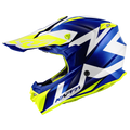 Casco Cross Kappa KV49 Great Nero Opaco/Bianco – vista laterale