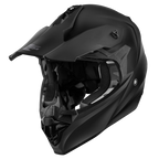 Casco Cross Kappa KV49 Nero Opaco – vista laterale