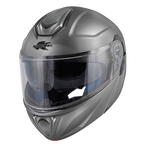 Casco Modulare Kappa KV50 Grigio Lucido – vista laterale
