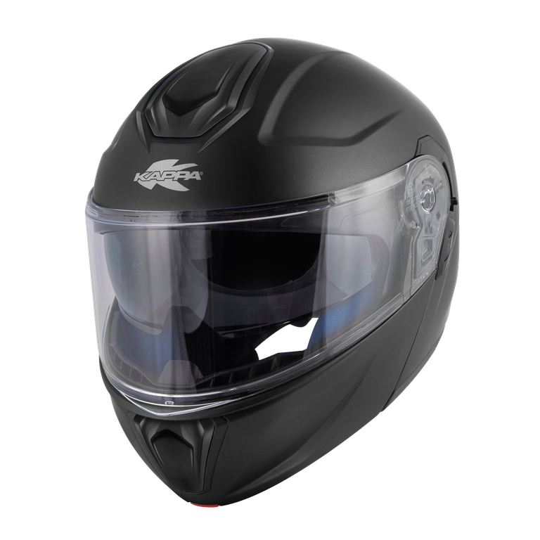 Casco Modulare Kappa KV50 Nero Opaco – vista laterale