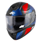 Kappa KV50 GALAXY - Nero Opaco / Blu Metallizzato / Bianco / Rosso
