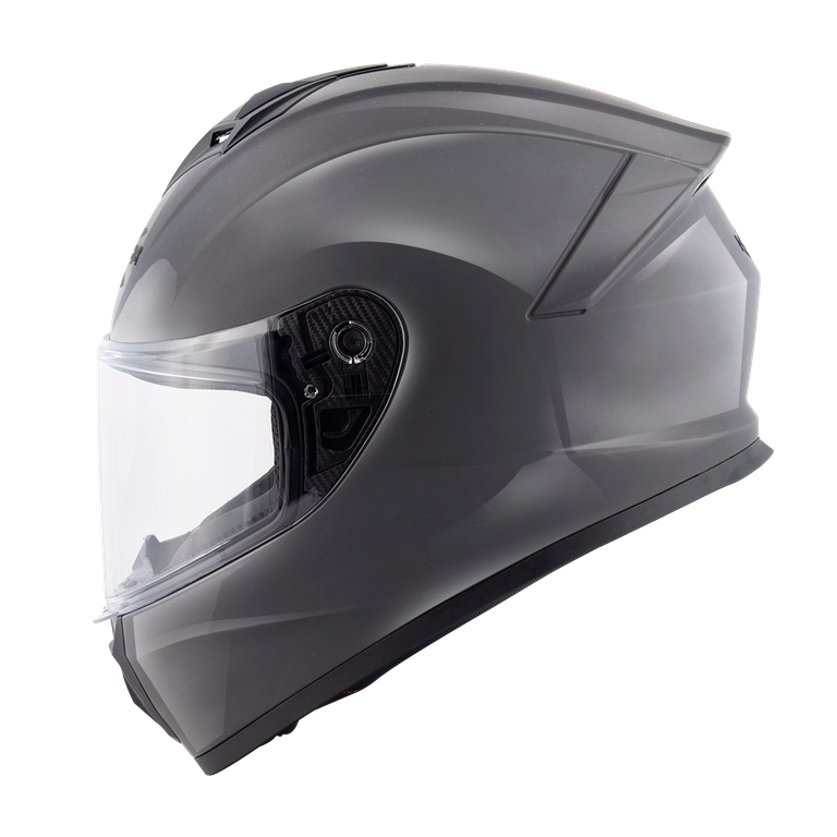 Casco Integrale Kappa KV51 Grigio Lucido – vista laterale