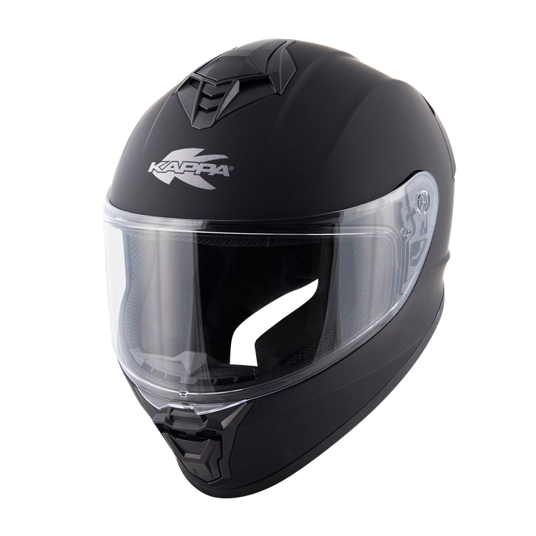 Casco Integrale Kappa KV51 Nero Opaco – vista laterale