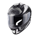 Casco Integrale Kappa KV51 Insert Nero Opaco/Grigio/Bianco – vista laterale