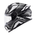 Kappa KV51 INSERT - Nero Opaco / Grigio / Bianco