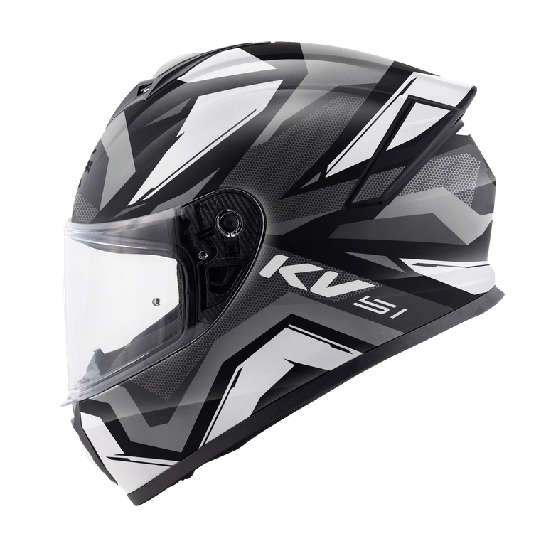 Kappa KV51 INSERT - Nero Opaco / Grigio / Bianco